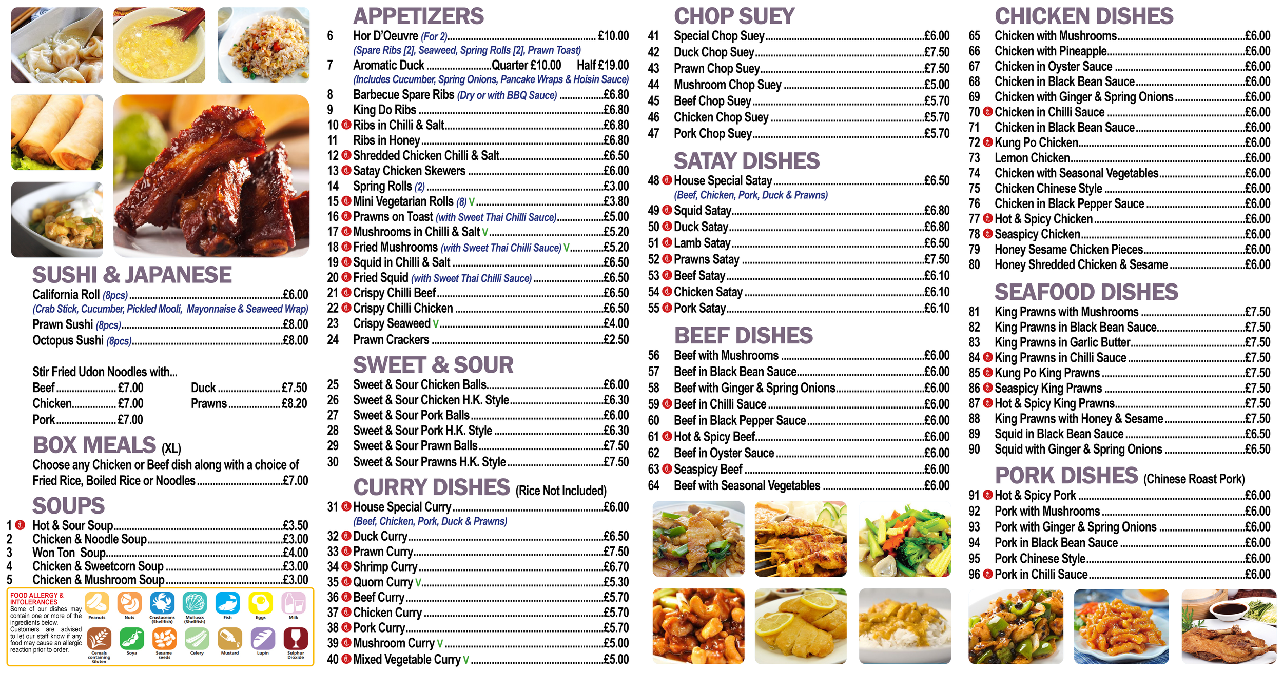 Ideal Chef — SEE MENUS